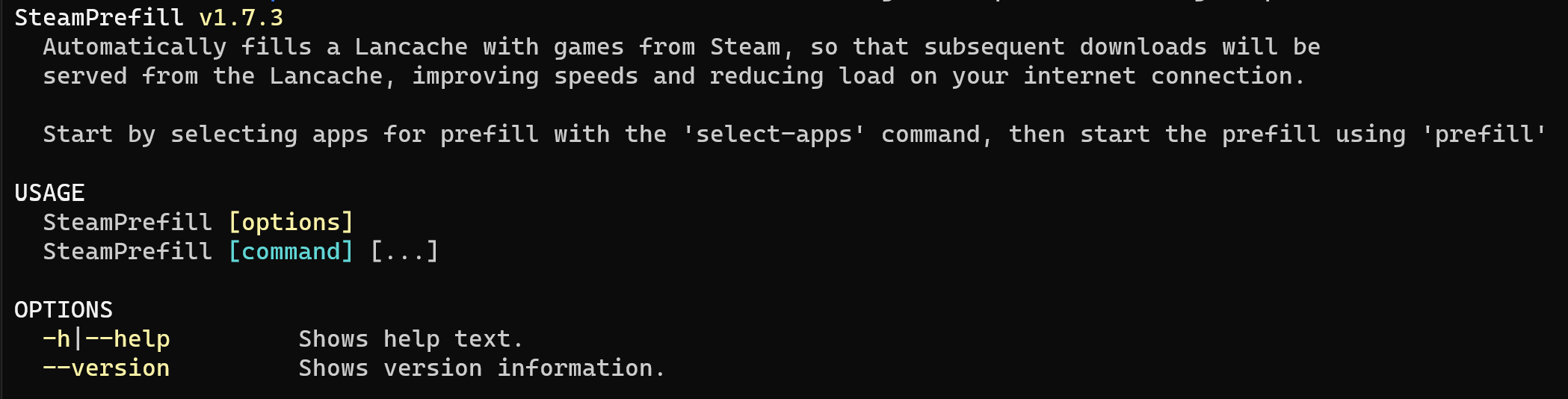 docker no command